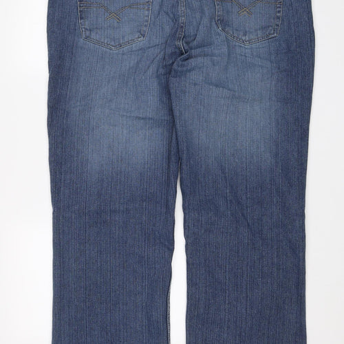 George Mens Blue   Bootcut Jeans Size 42 in L31 in