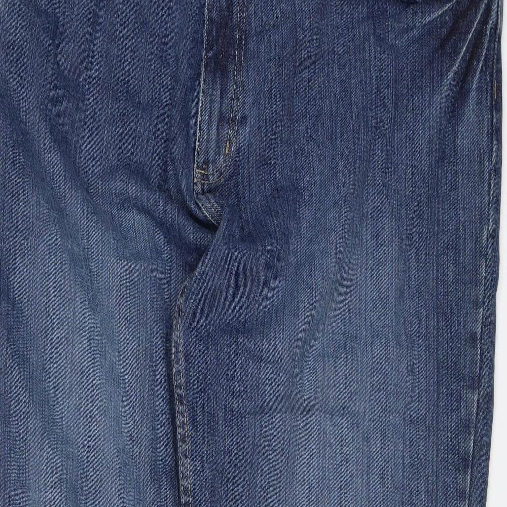 George Mens Blue   Bootcut Jeans Size 42 in L31 in