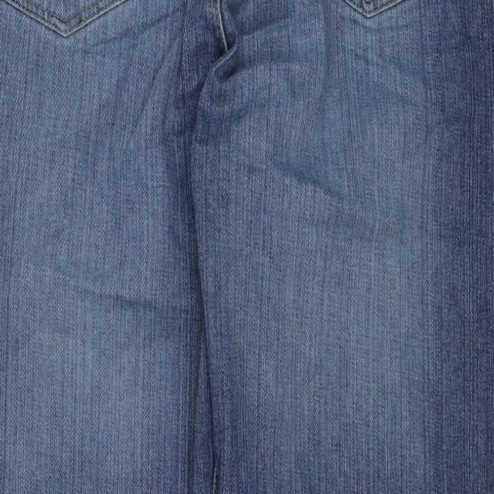 George Mens Blue   Bootcut Jeans Size 42 in L31 in