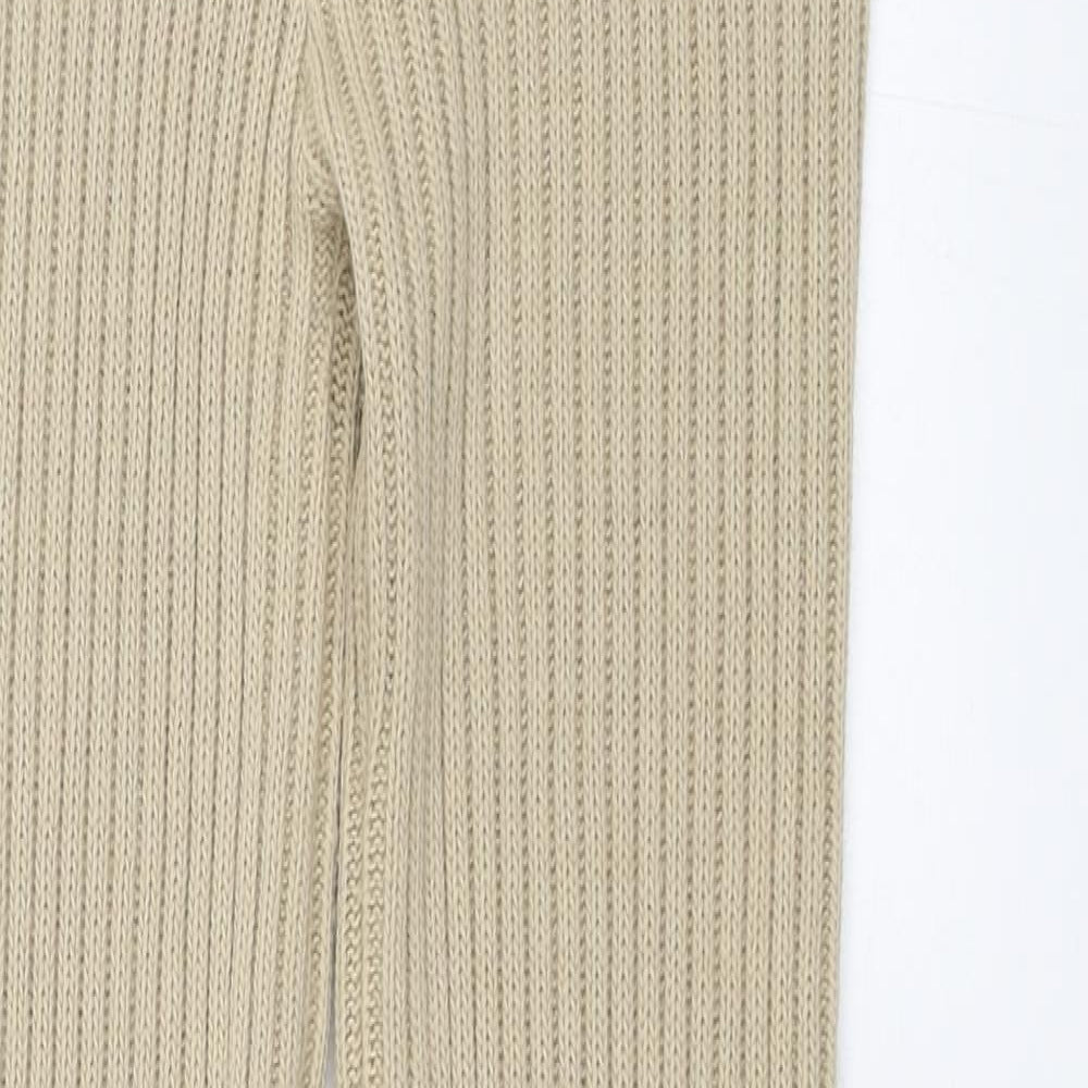 Preworn Womens Beige Solid   Lounge Pants Size M  - Waist size 28 inches