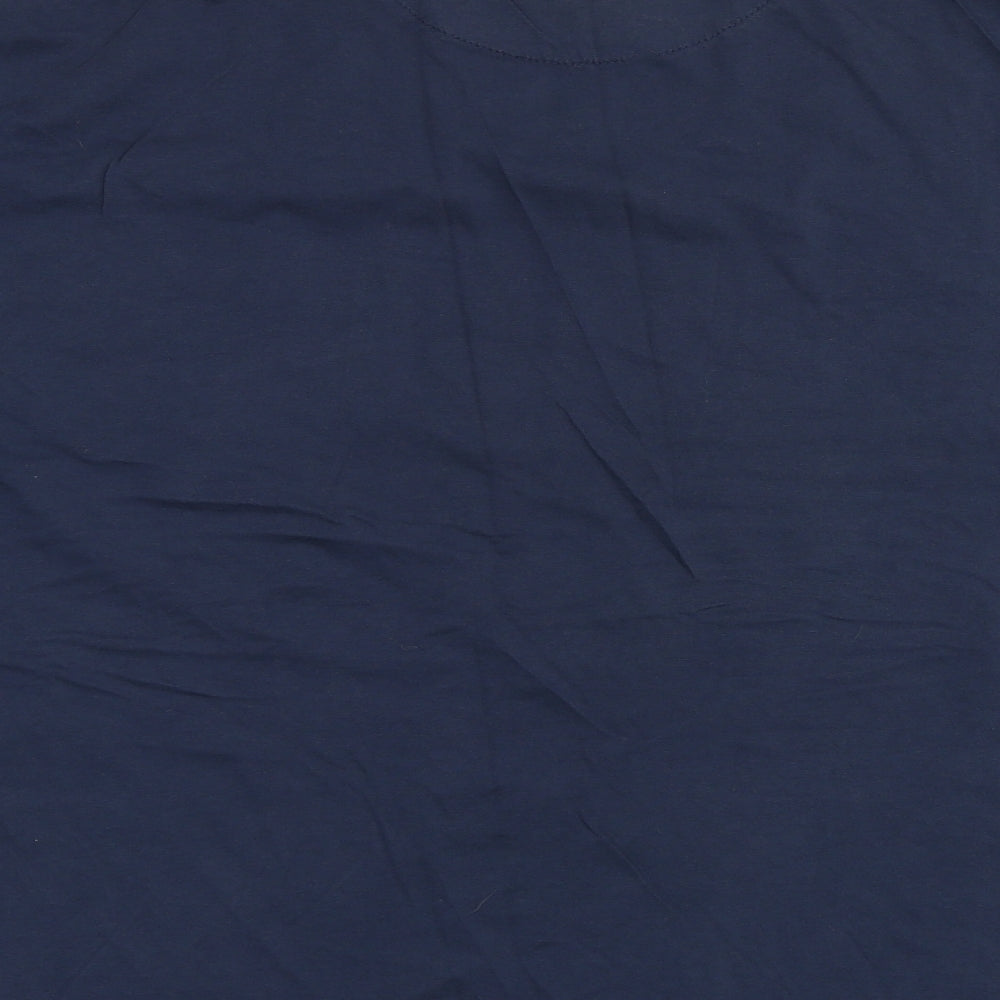 Cross Hatch Mens Blue    T-Shirt Size 3XL