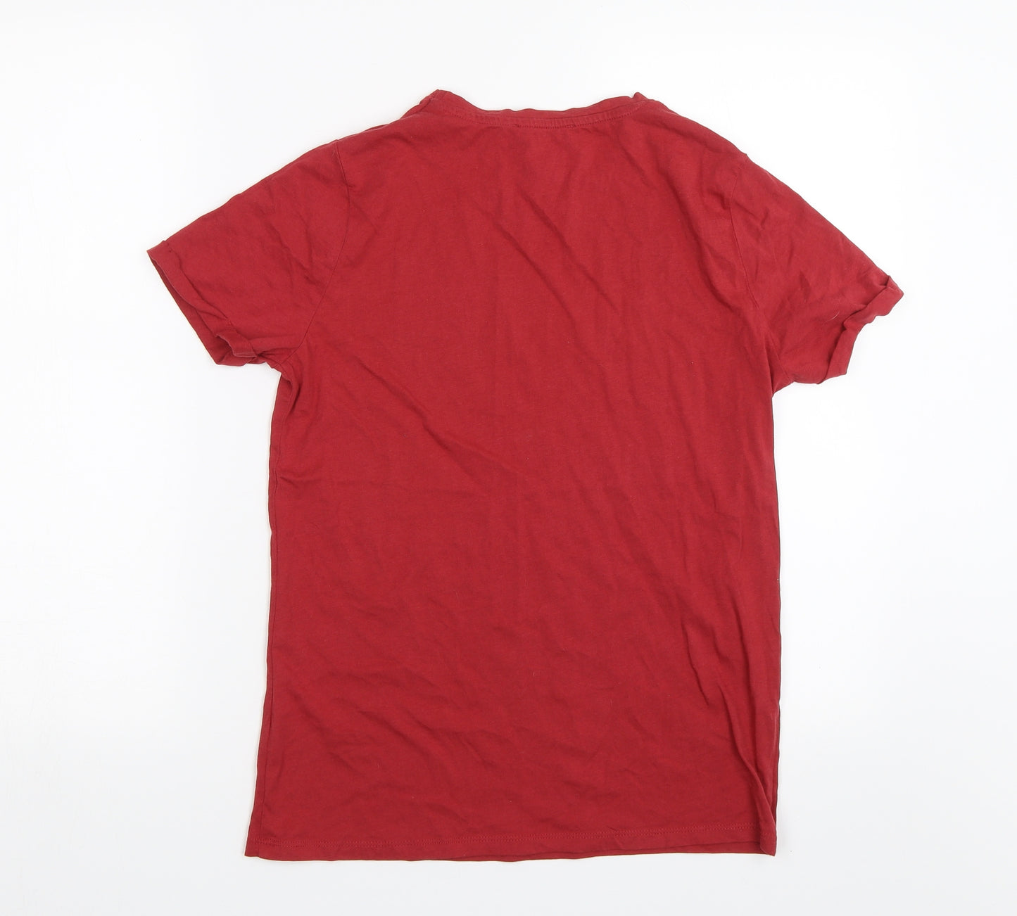 New Look Womens Red   Basic T-Shirt Size 10