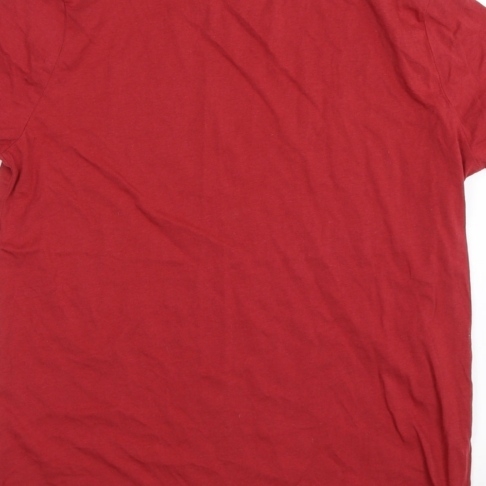 New Look Womens Red   Basic T-Shirt Size 10