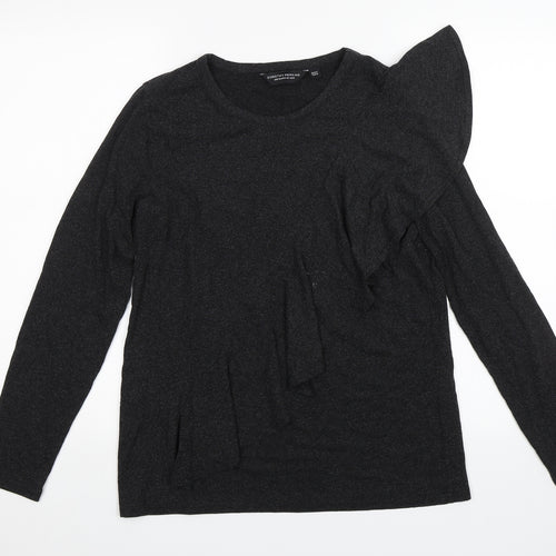 Dorothy Perkins Womens Black   Basic Blouse Size 12