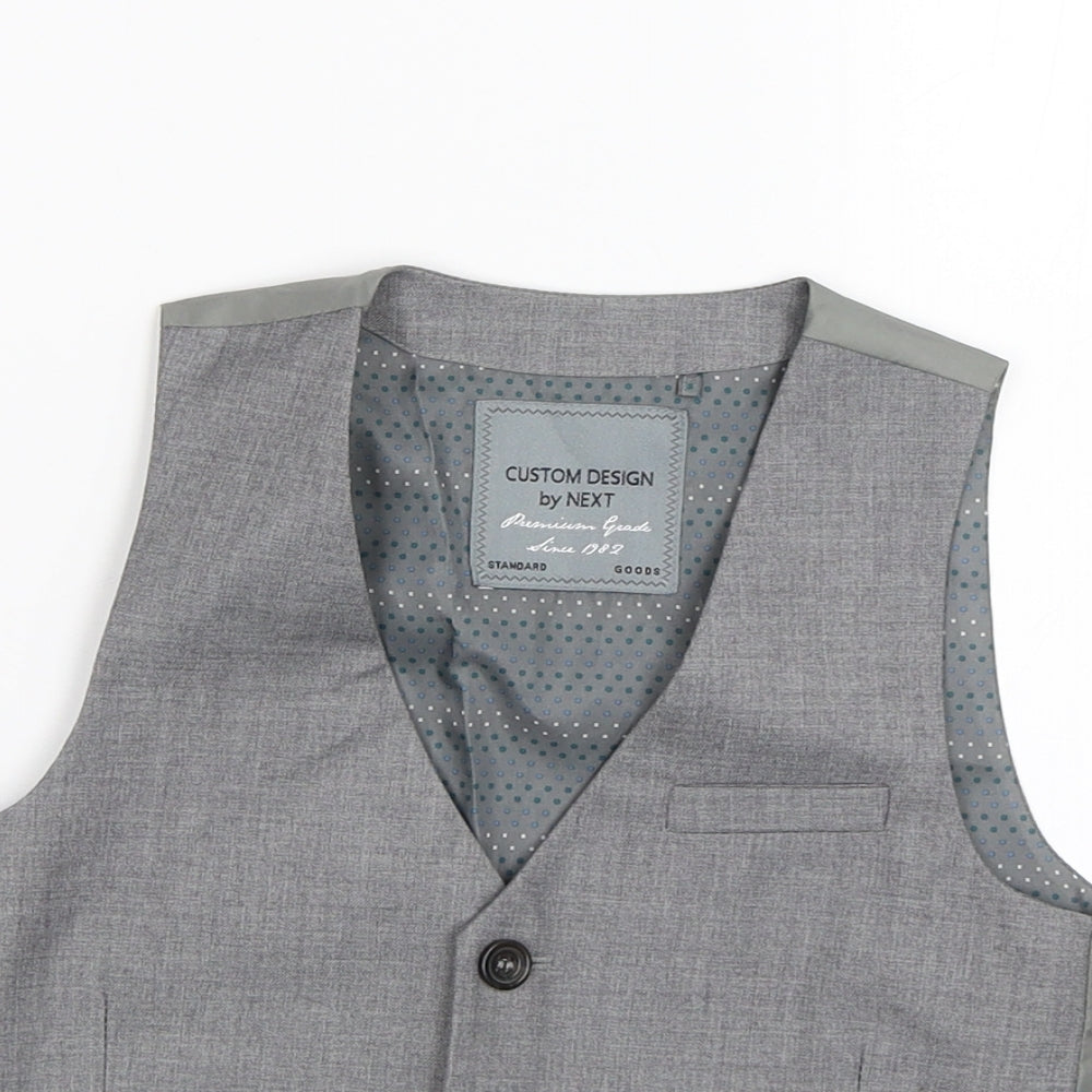 NEXT Boys Grey   Jacket Waistcoat Size 4 Years