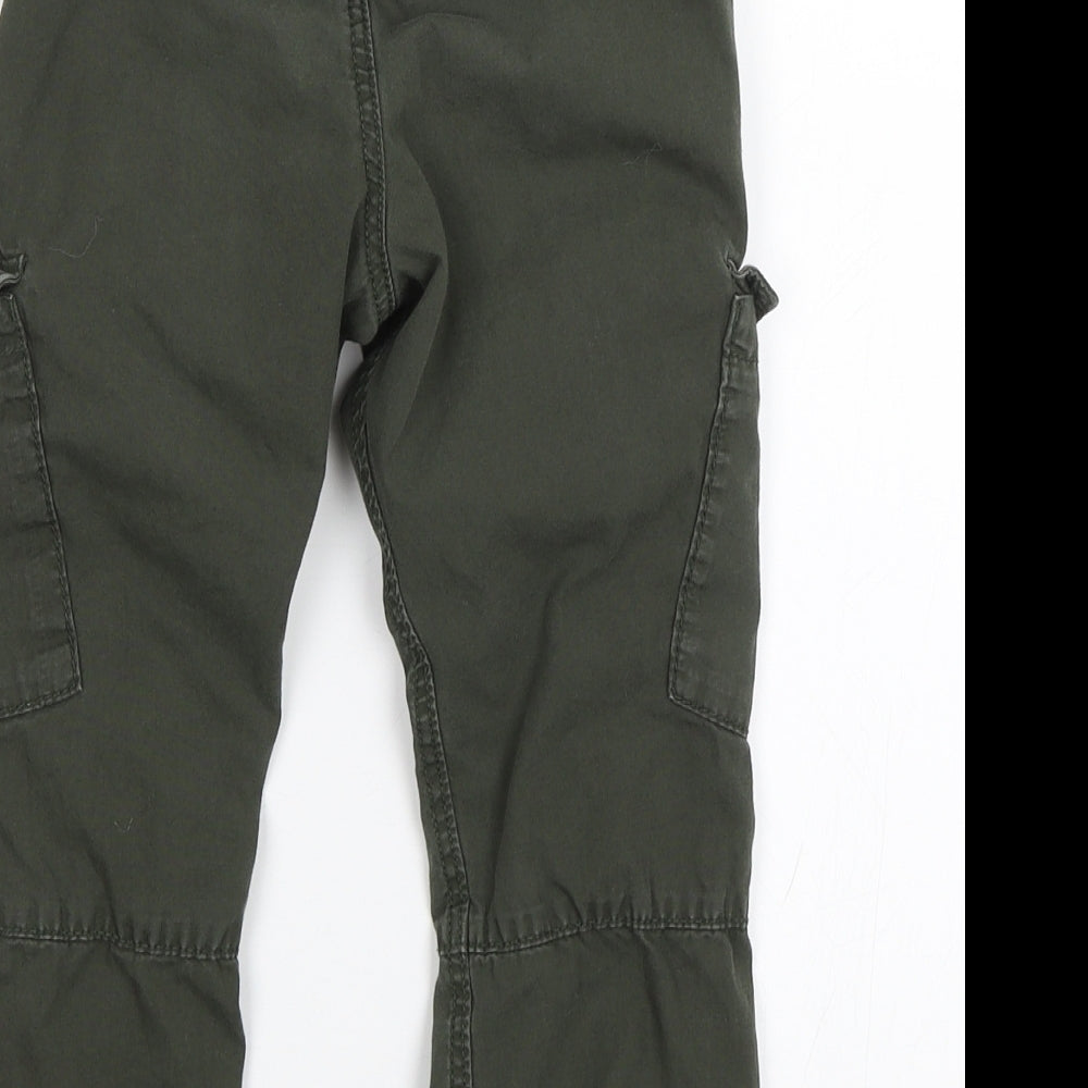 H&M Boys Green   Cargo Trousers Size 4 Years