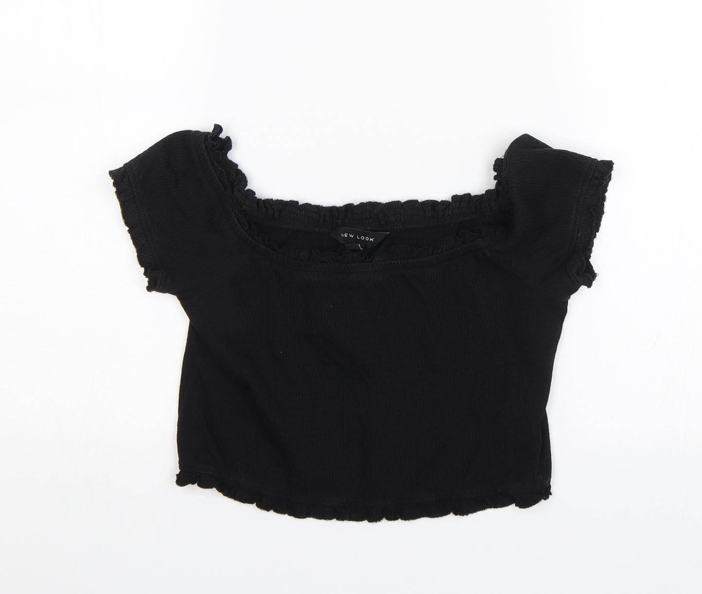 New Look Womens Black   Basic Blouse Size 12