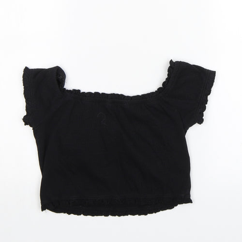 New Look Womens Black   Basic Blouse Size 12