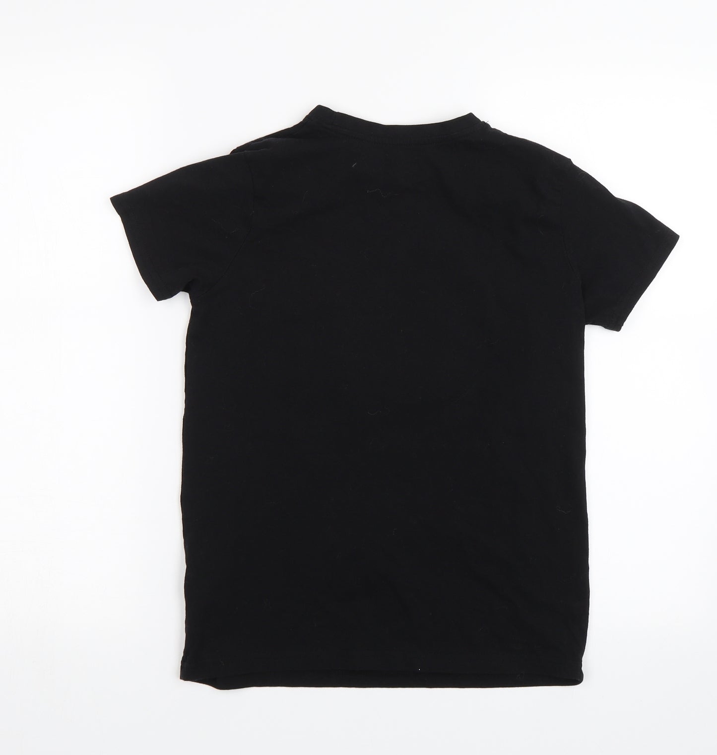 Primark Boys Black   Basic T-Shirt Size 10-11 Years  - Legend