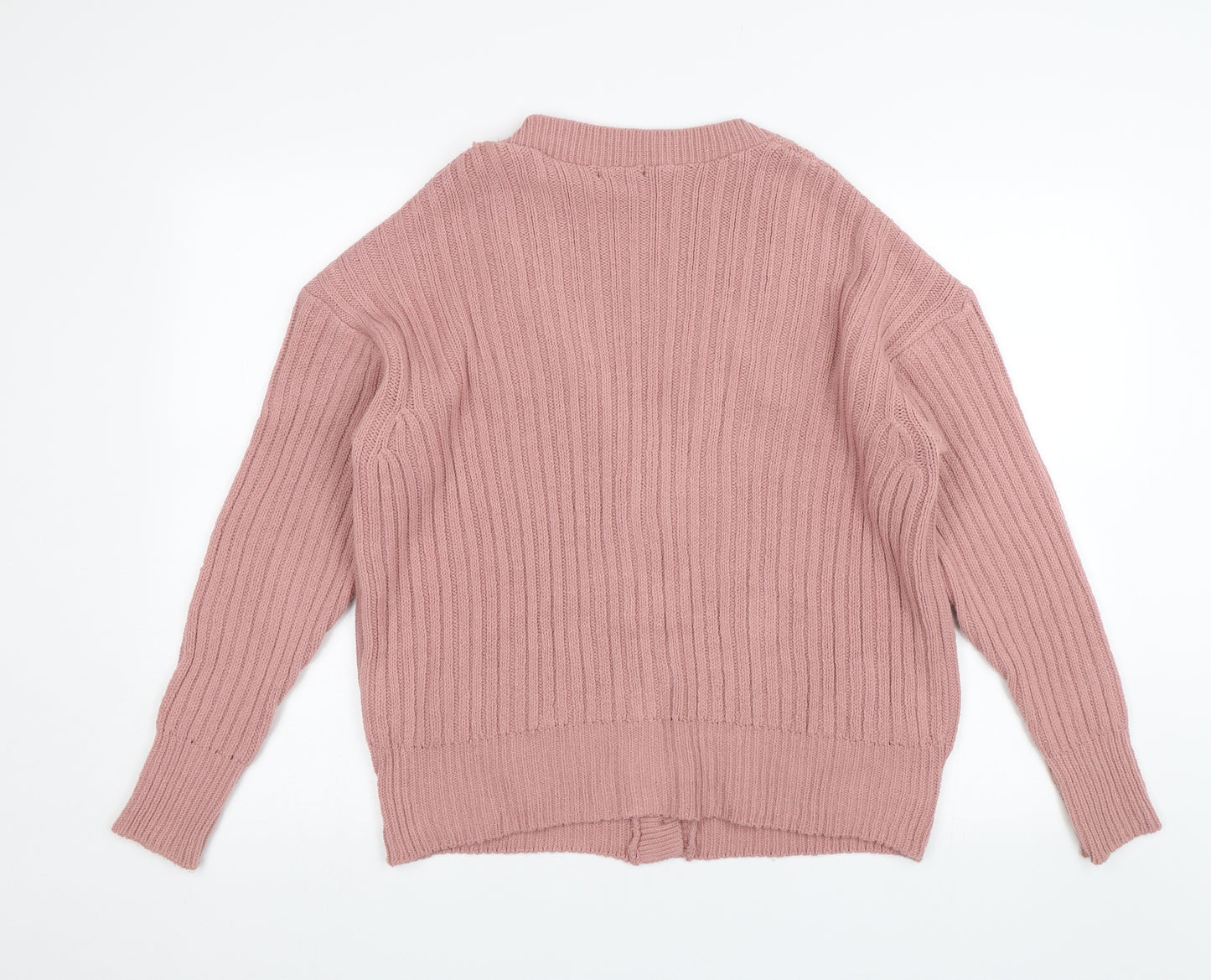 Nasty Gal Womens Pink   Cardigan Jumper Size S