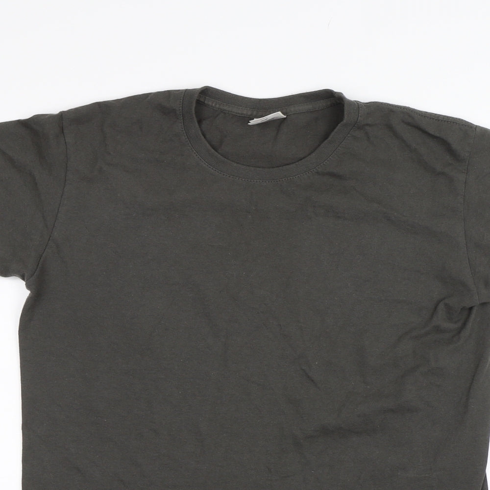 Fruit of the Loom Mens Grey    T-Shirt Size S