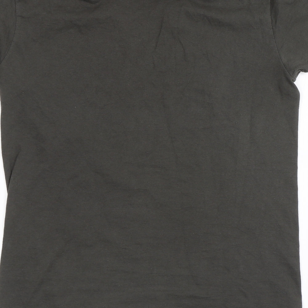 Fruit of the Loom Mens Grey    T-Shirt Size S