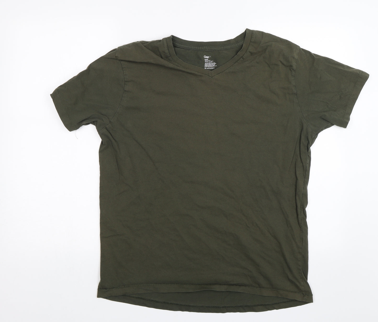 Gap Mens Green    T-Shirt Size L