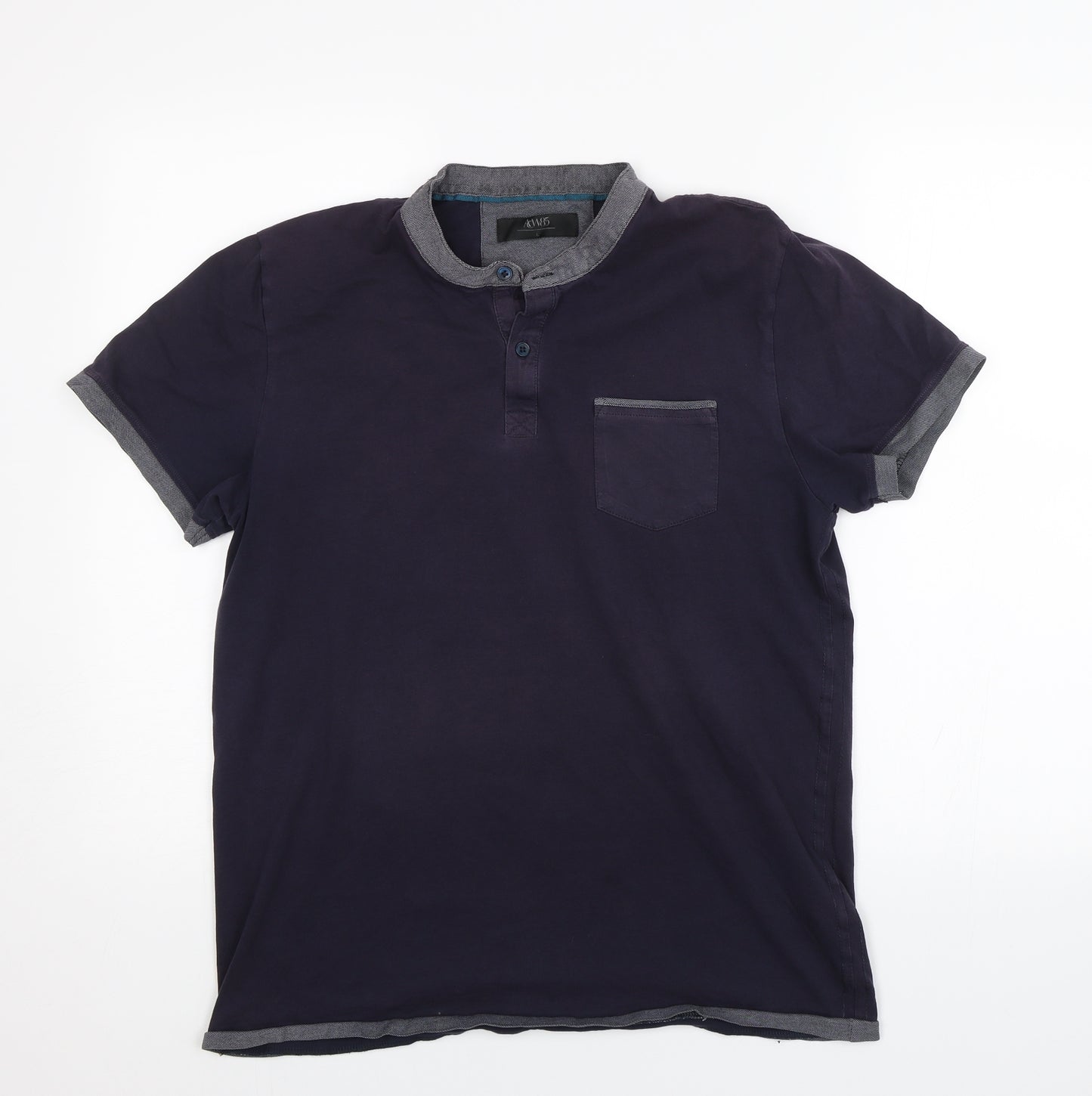 ACW85 Mens Blue    T-Shirt Size L