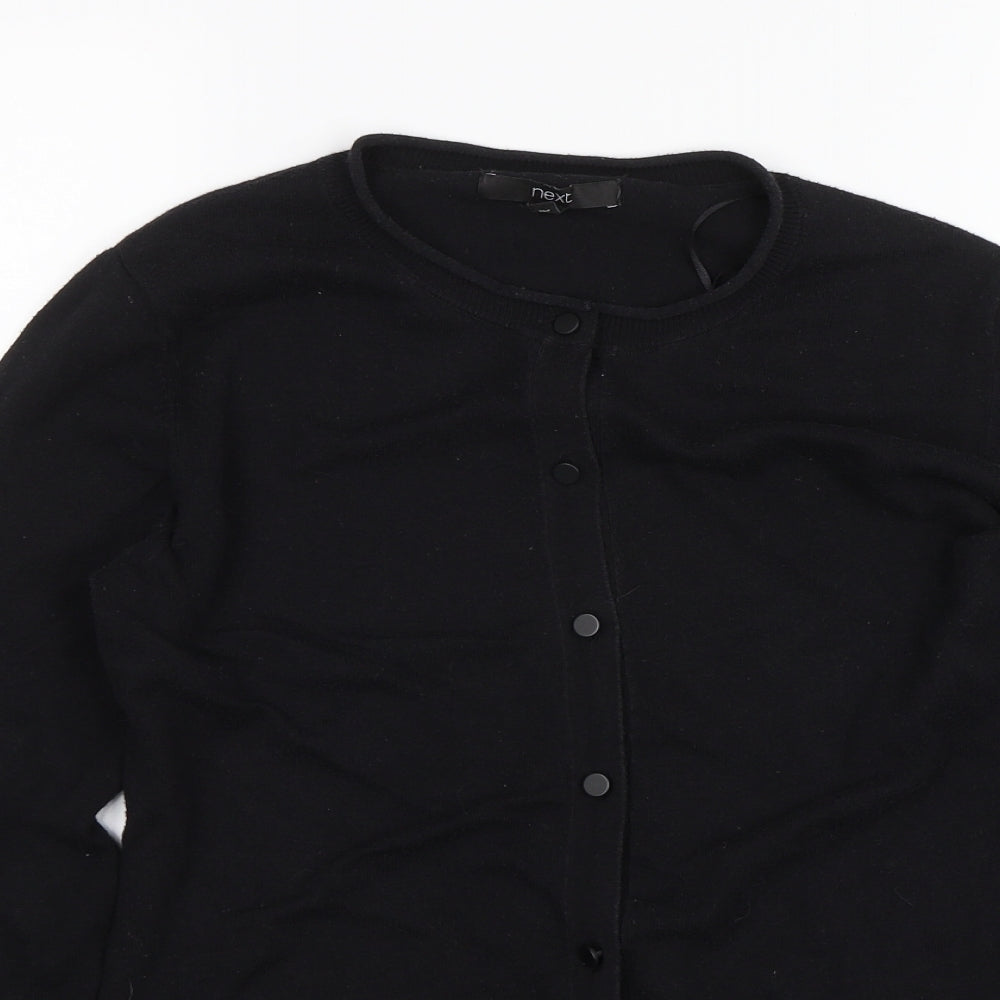 NEXT Womens Black   Cardigan Jumper Size 10