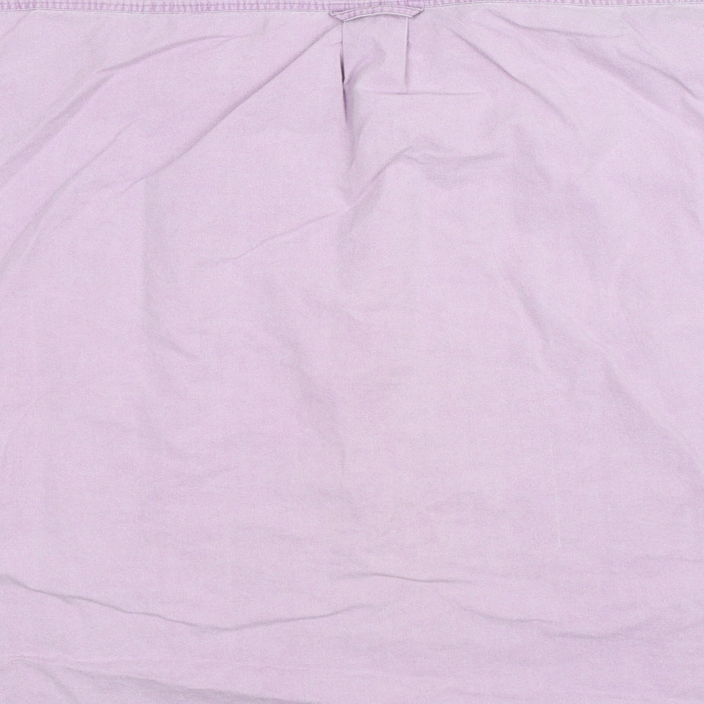 Oakman Mens Purple    Button-Up Size 2XL