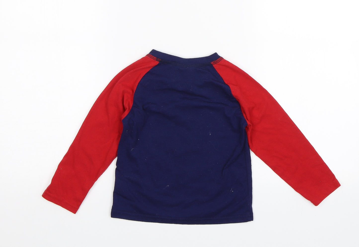 Hullabaloo Boys Black   Basic T-Shirt Size 3-4 Years  - Santa jaws