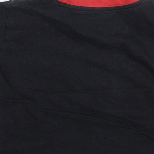 Character.com Boys Black   Basic T-Shirt Size 4 Years  - Spider Man