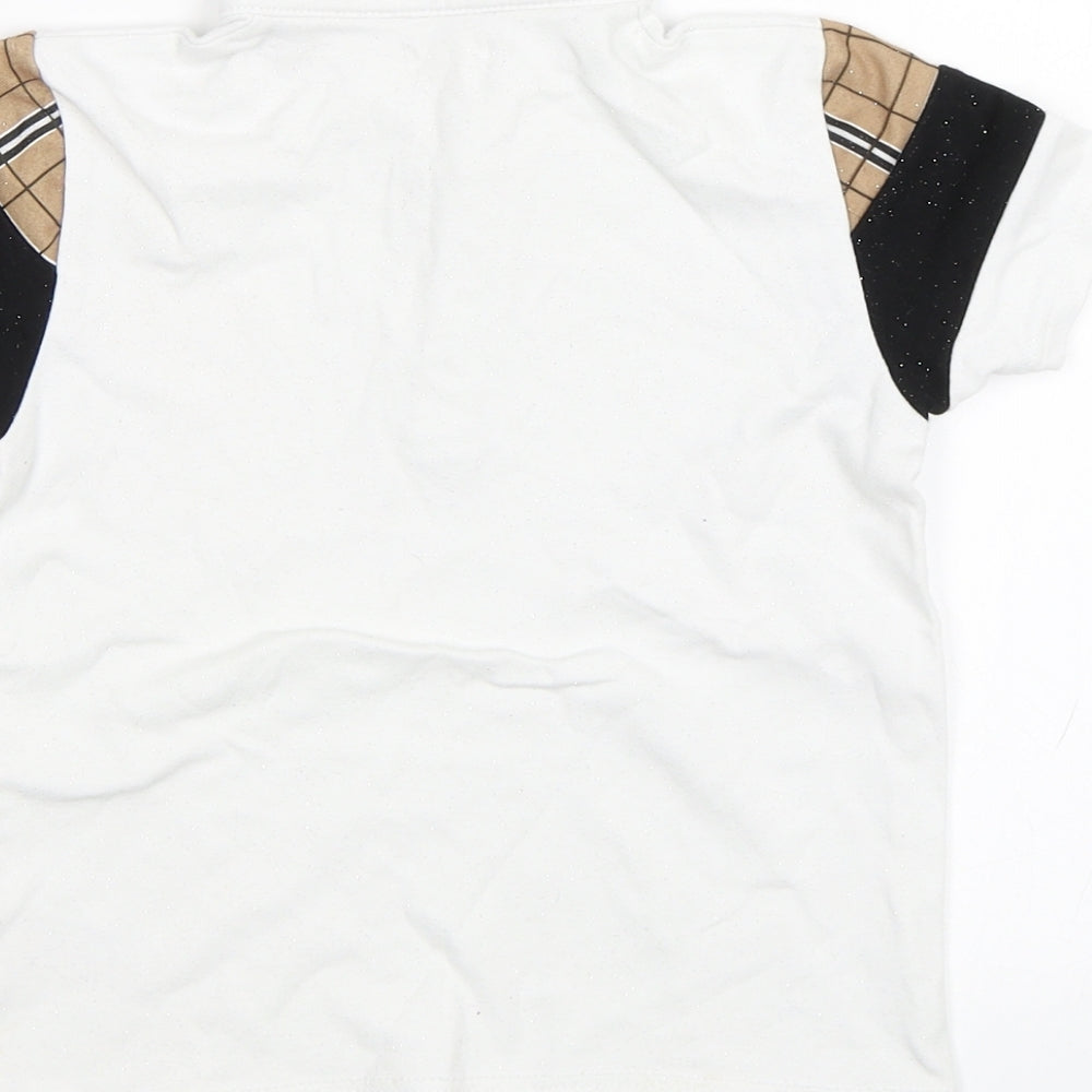 River Island Boys White   Basic Polo Size 3-4 Years