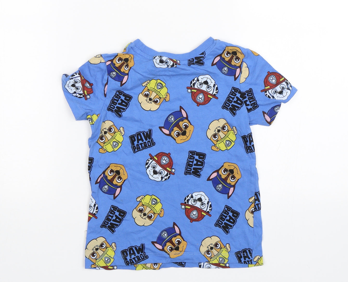 George Boys Blue   Basic T-Shirt Size 3-4 Years  - Paw Patrol