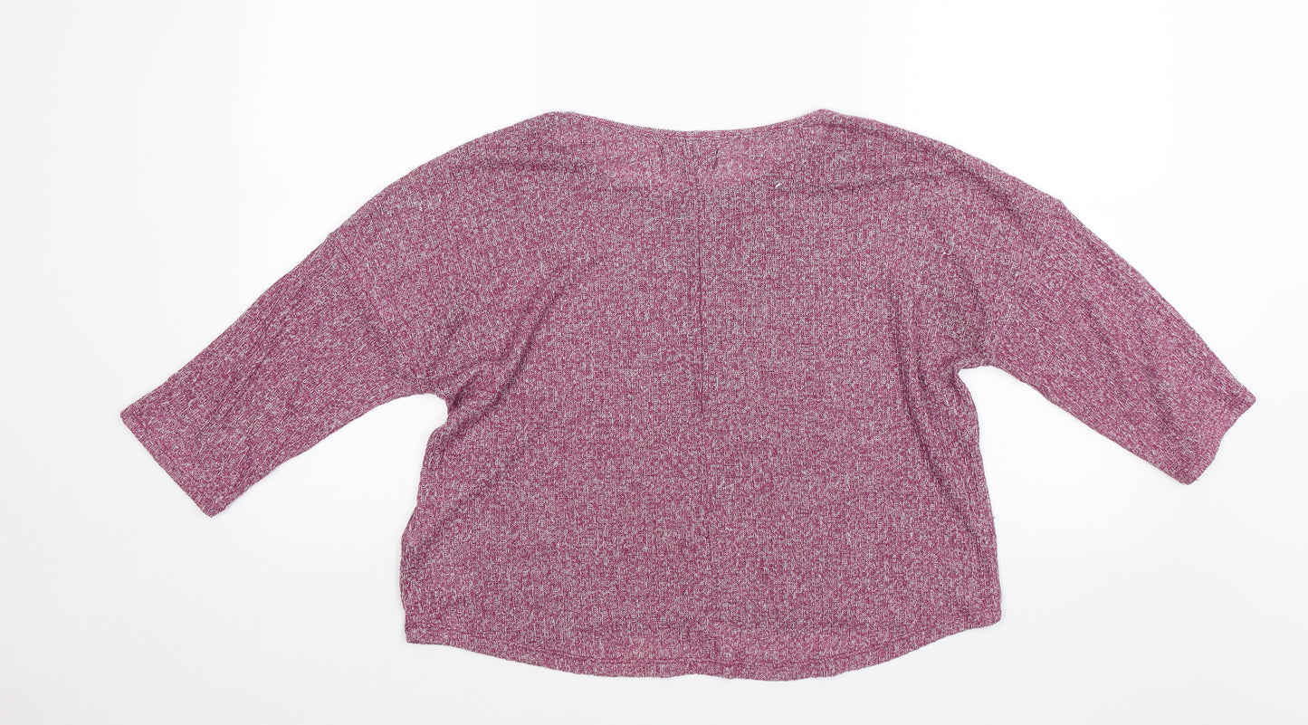 New Look Womens Purple   Basic Blouse Size 12