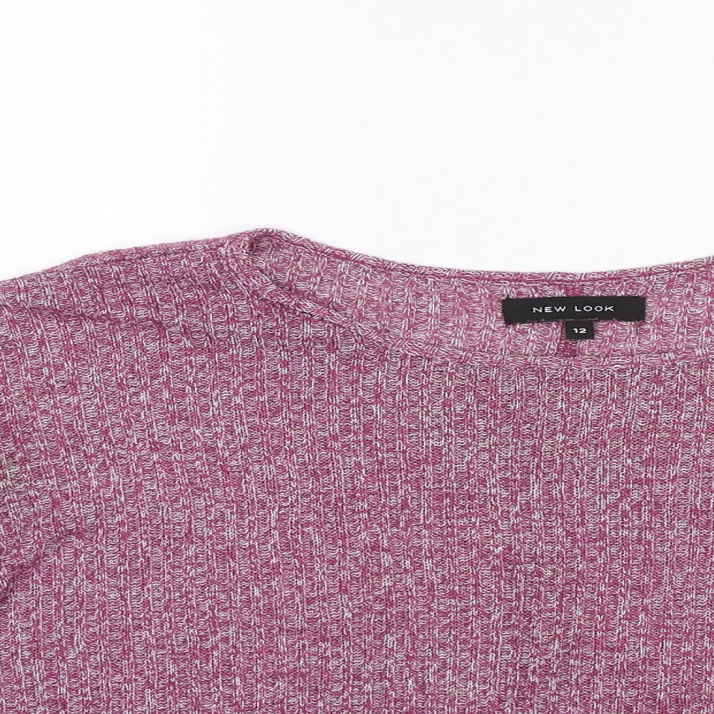 New Look Womens Purple   Basic Blouse Size 12