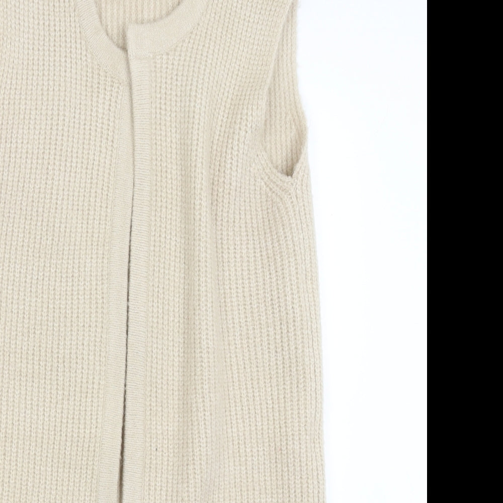 TU Womens Beige   Cardigan Jumper Size 10