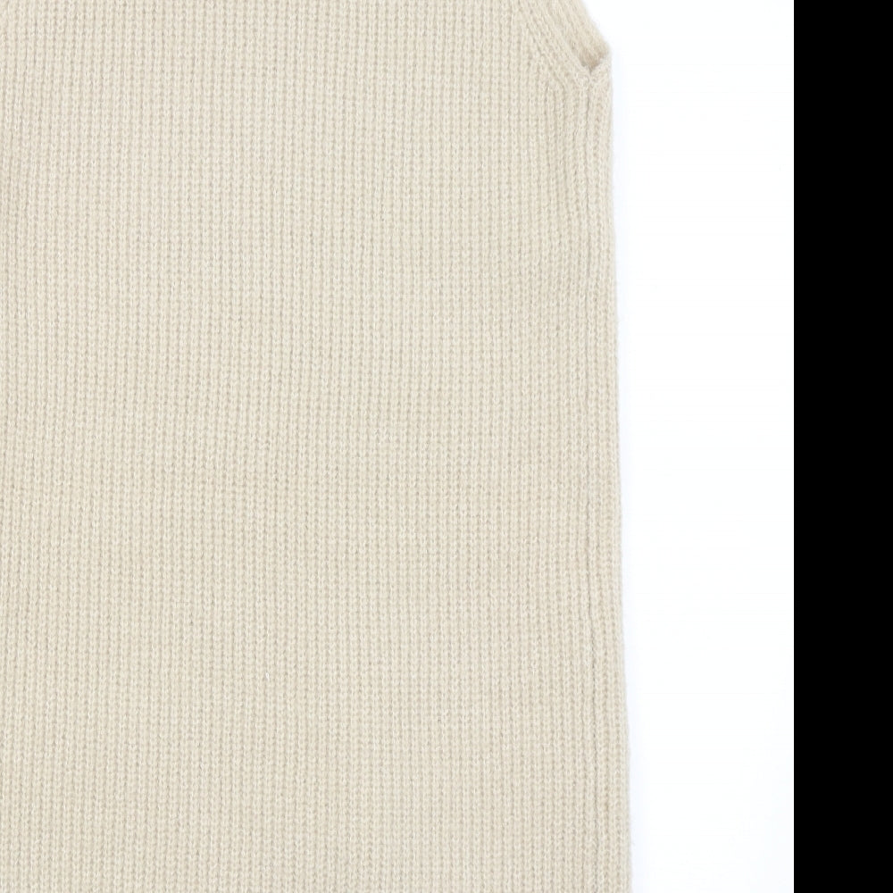 TU Womens Beige   Cardigan Jumper Size 10