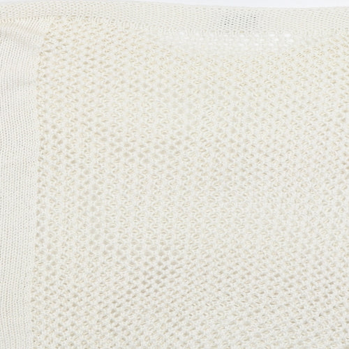 Papaya Womens White   Pullover Jumper Size M