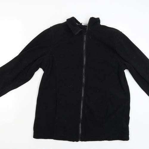 Preworn Womens Black   Jacket Coat Size S