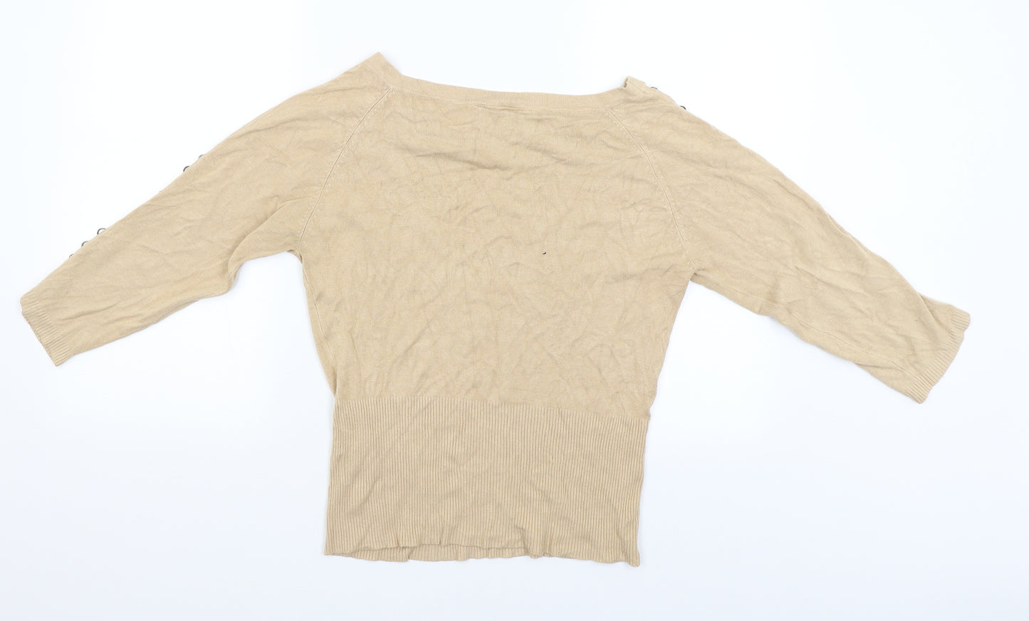 West one Womens Beige   Pullover Jumper Size 14