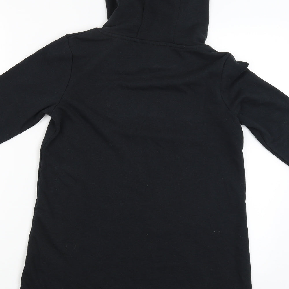 Pepperts Girls Black   Pullover Hoodie Size 11-12 Years  - New York