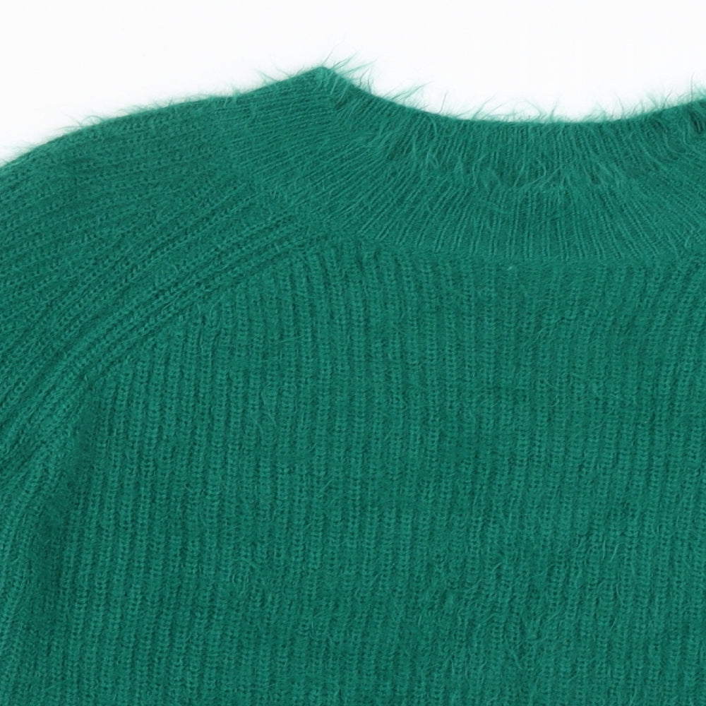 Primark Womens Green   Pullover Jumper Size S