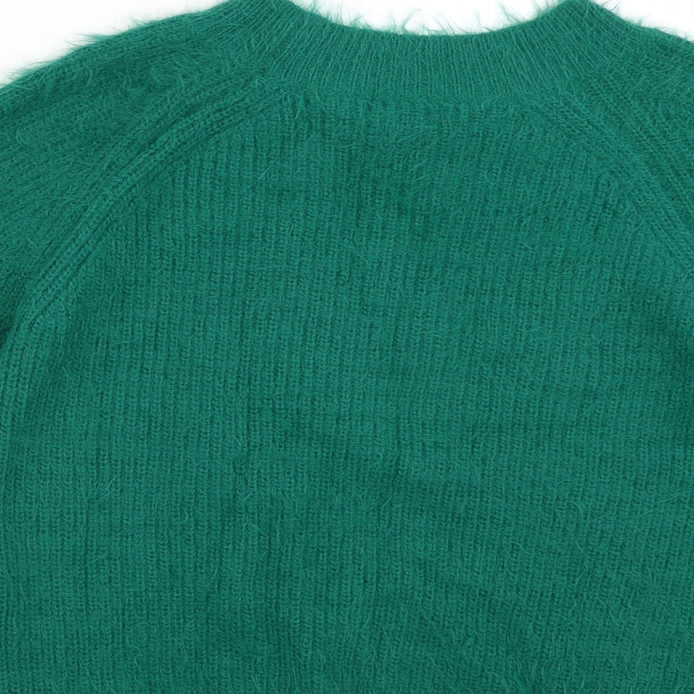 Primark Womens Green   Pullover Jumper Size S