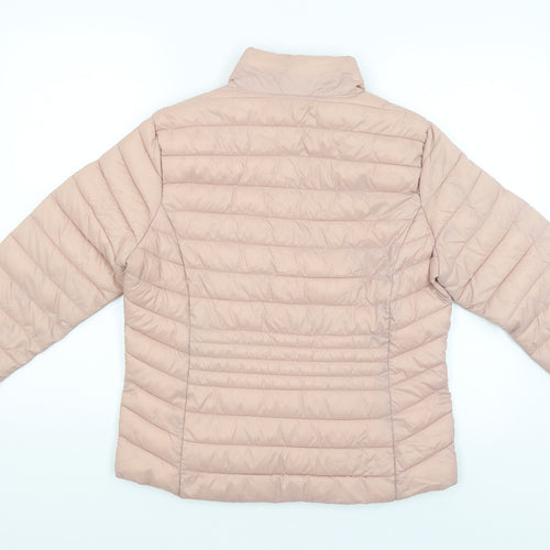 Primark Womens Pink   Bomber Jacket Coat Size M