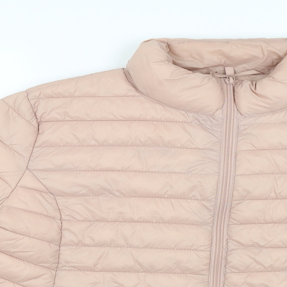 Primark Womens Pink   Bomber Jacket Coat Size M