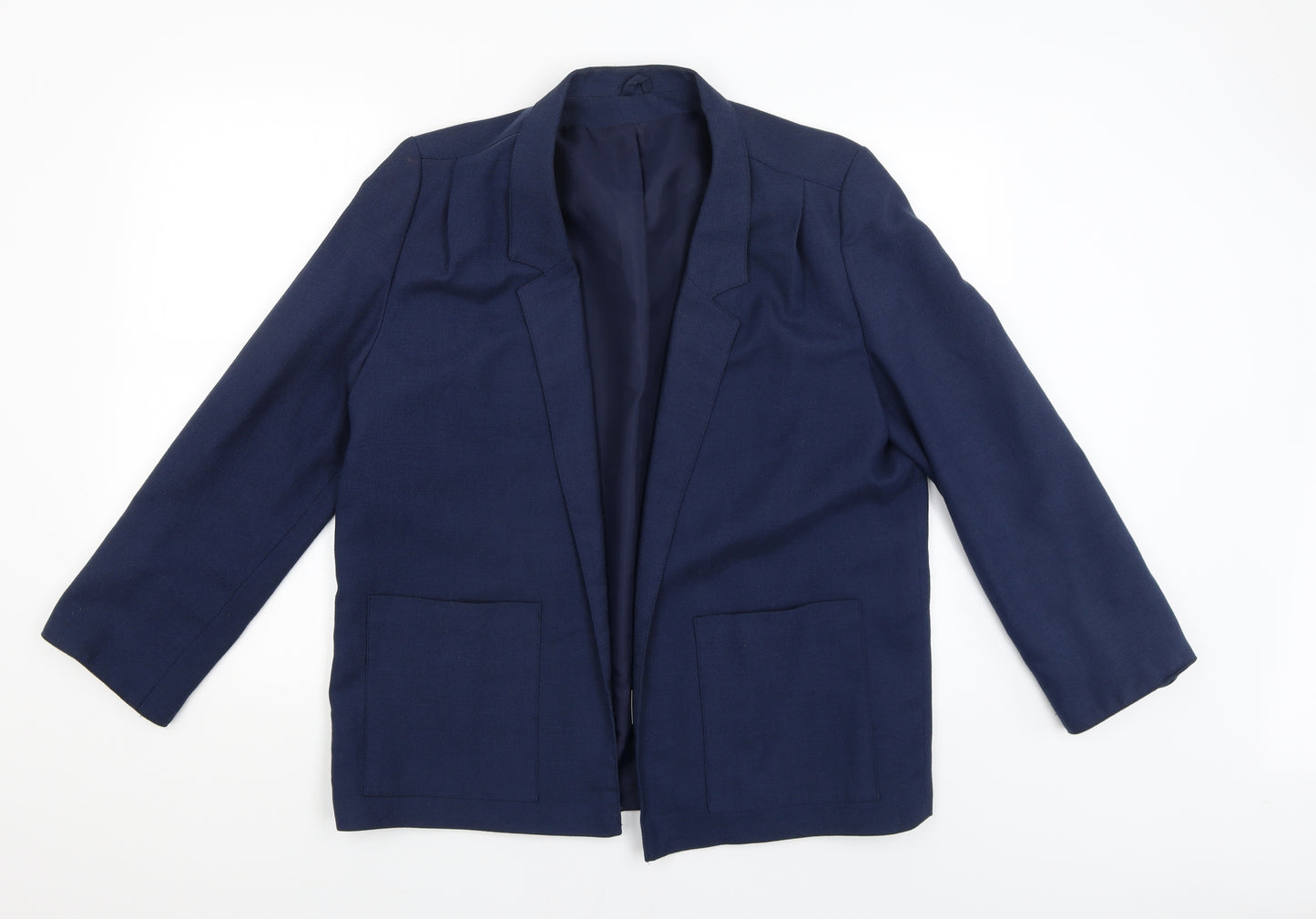 Debinhams Womens Blue   Jacket Suit Jacket Size 14