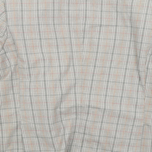 Luigi Spago Womens Beige Check  Jacket Blazer Size M