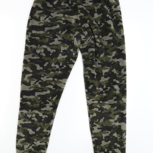 Georgeq Girls Green Camouflage  Cami Pyjama Pants Size 13-14 Years