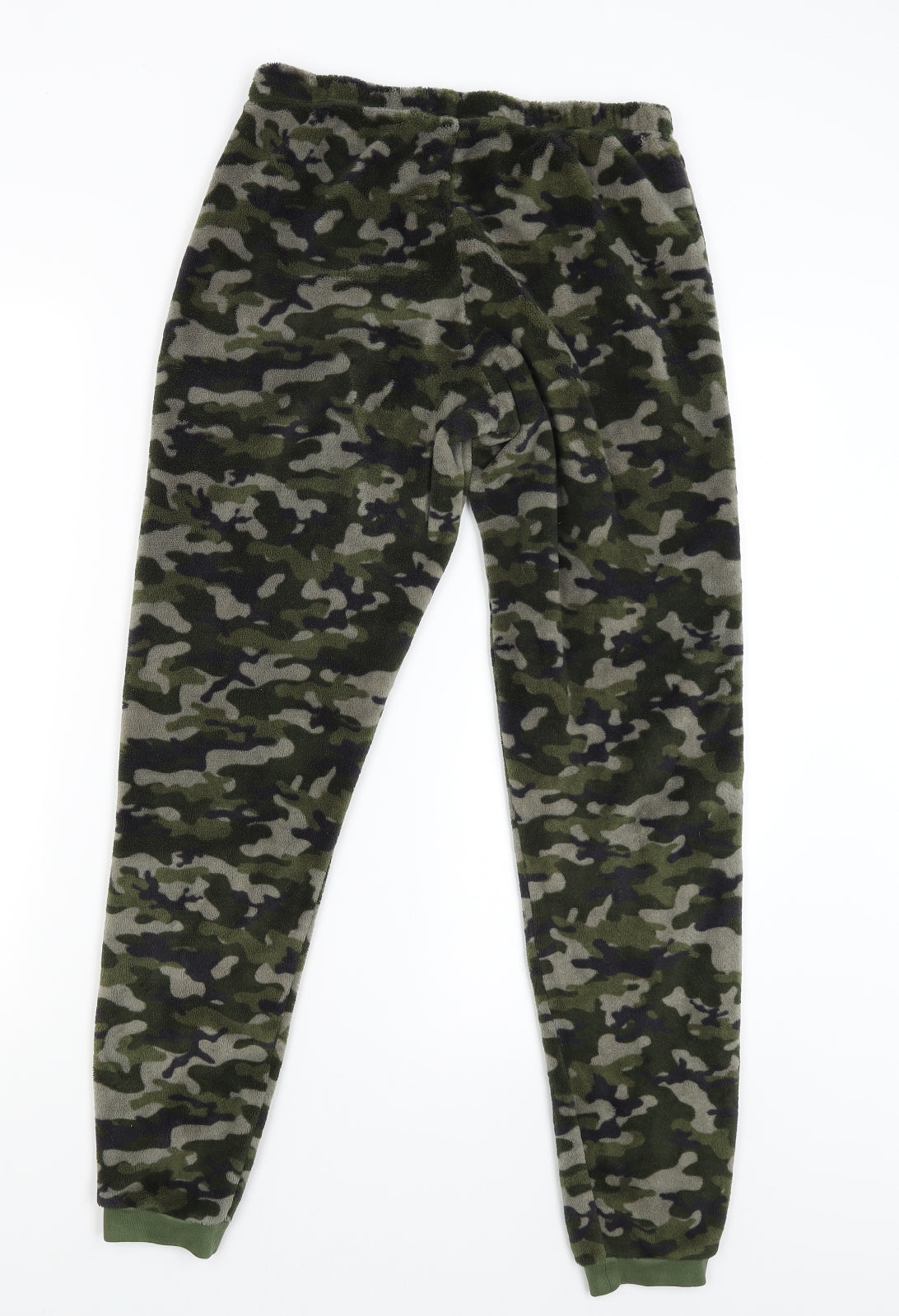 Georgeq Girls Green Camouflage  Cami Pyjama Pants Size 13-14 Years