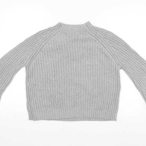 SheIn Womens Grey   Pullover Jumper Size S