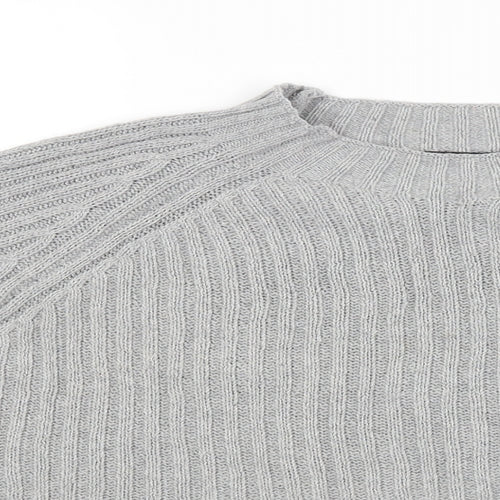 SheIn Womens Grey   Pullover Jumper Size S