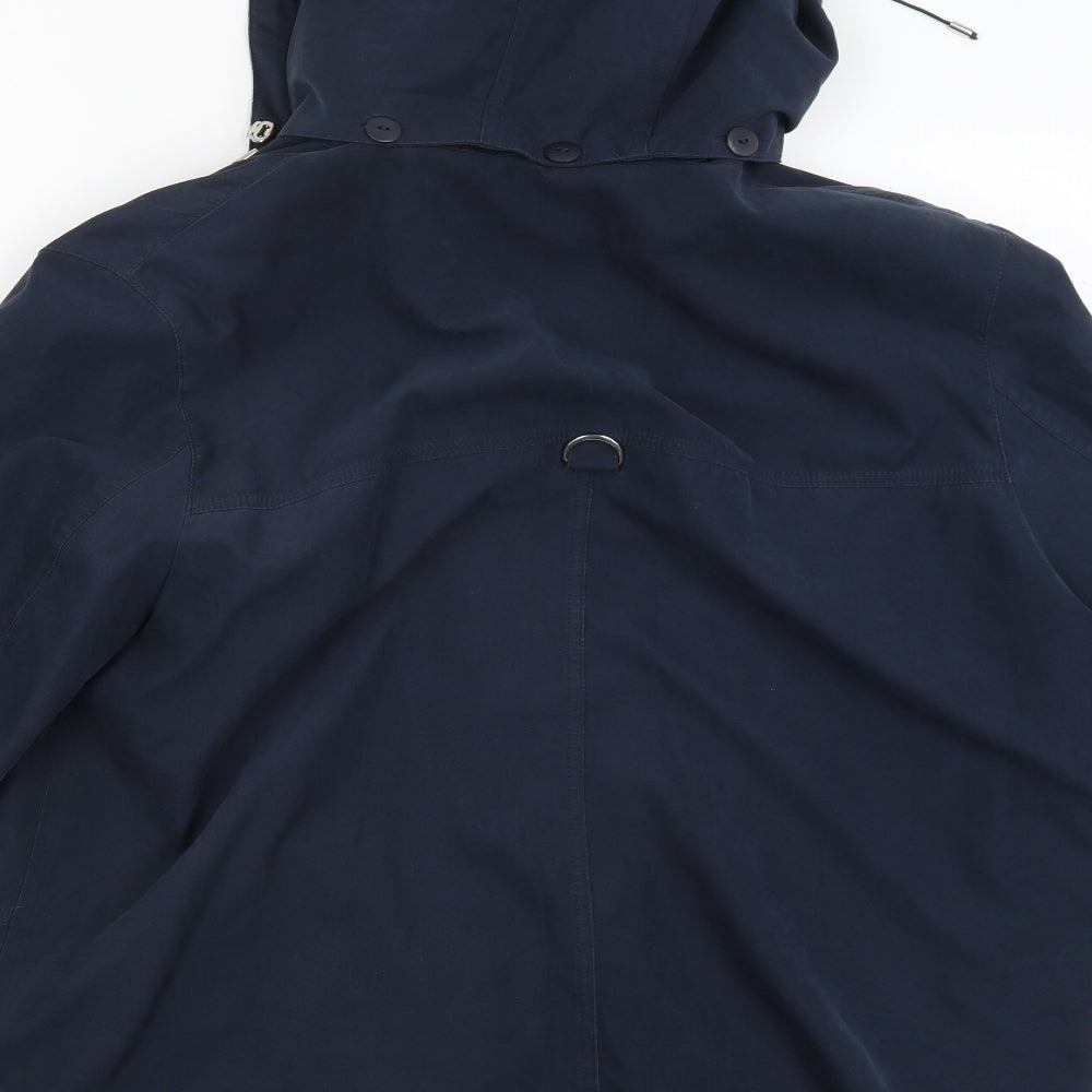 Preworn Womens Blue   Jacket Coat Size 16