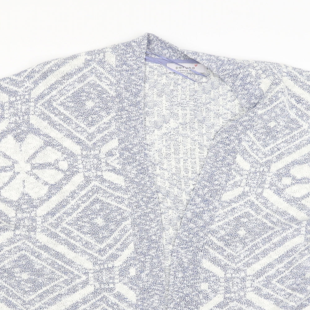 Per Una Womens Blue   Cardigan Jumper Size 16