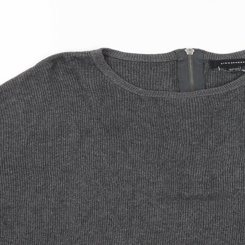 Atmosphere Womens Grey   Pullover Jumper Size 10