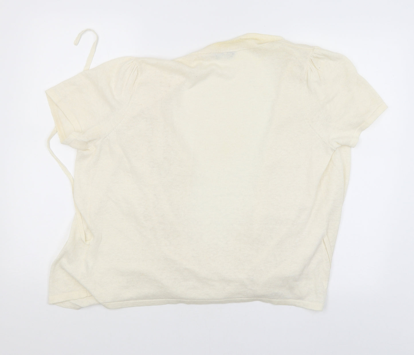 George Womens Beige   Cardigan Jumper Size 18