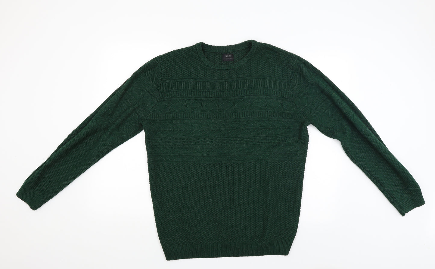AW85 Womens Green   Pullover Jumper Size L