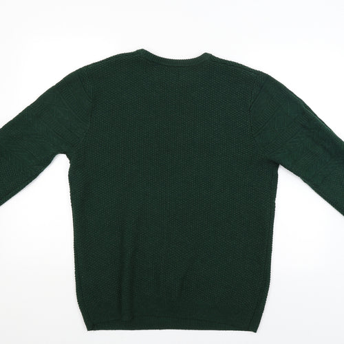 AW85 Womens Green   Pullover Jumper Size L