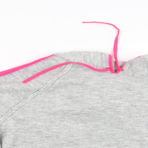 Papaya Womens Grey   Pullover Jumper Size L