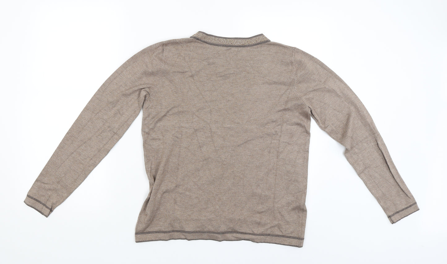 Preworn Womens Beige   Pullover Jumper Size L